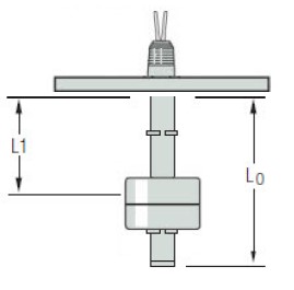 LS-700 Level Switch LS-700-4C-SS-SS-SPST-020-GR1-1 (Formerly W1109584)