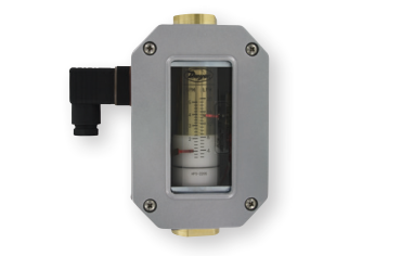 DWYER IN-LINE FLOW ALARM, Brass, 3/4"NPT FEMALE, 2-20 GPM