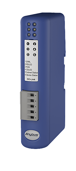 Anybus Communicator CAN Classic, CC-Link (Slave) to CAN 1.0/2.0A/2.0B
