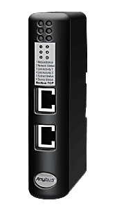 Anybus X-gateway, CANopen Master to Modbus TCP/IP Slave