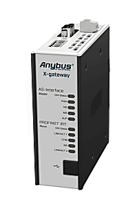 Anybus X-gateway, PROFINET IRT Slave to AS-interface Master