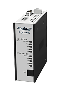 Anybus X-gateway, PROFINET I/O Slave to AS-Interface Master