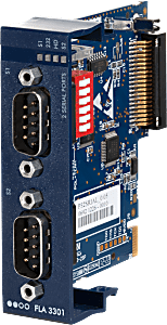 Ewon Flexy Serial Extension Card, 2-ports D-Sub 9-pin male (1-port RS232/422/485, 1-port RS232 only)