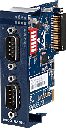 Ewon Flexy Serial Extension Card, C1D2 HazLoc, 2-ports D-Sub 9-pin male (1-port RS232/422/485, 1-port RS232 only)