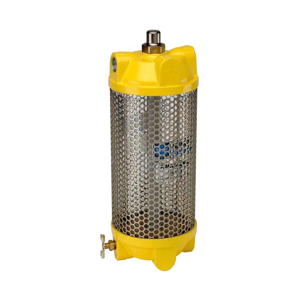 Visi-Guard Dryer, 12 scfm, Single Stage Desiccant AC-1 Oil Vapor, 150 psig Max, 1/2 NPT Conn, Alum & Acrylic