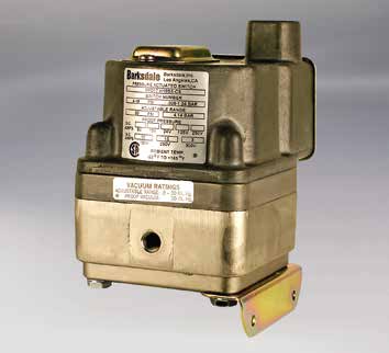 Diaphragm Differential Switch, Dual Set-Point, .4-60PSI, NEMA 4X