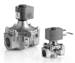 ASCO Gas Shutoff Valve 1/4" NPT, Aluminum Body, 2 Way, Normally Closed, 120/60