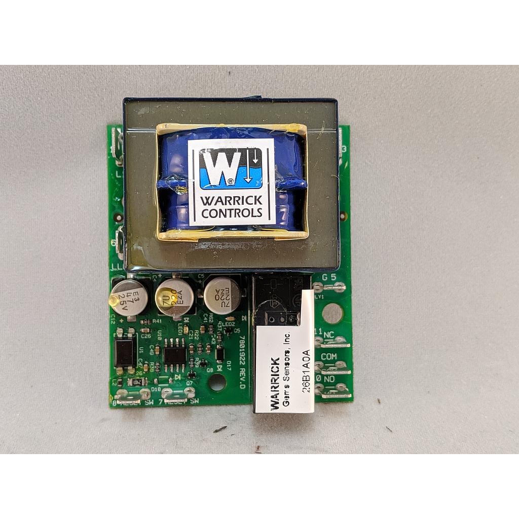 Gems Warrick Series 26 Low Water Cut Off Controls, 10k Sensitivity, 240 VAC, Retrofit Plate Mount