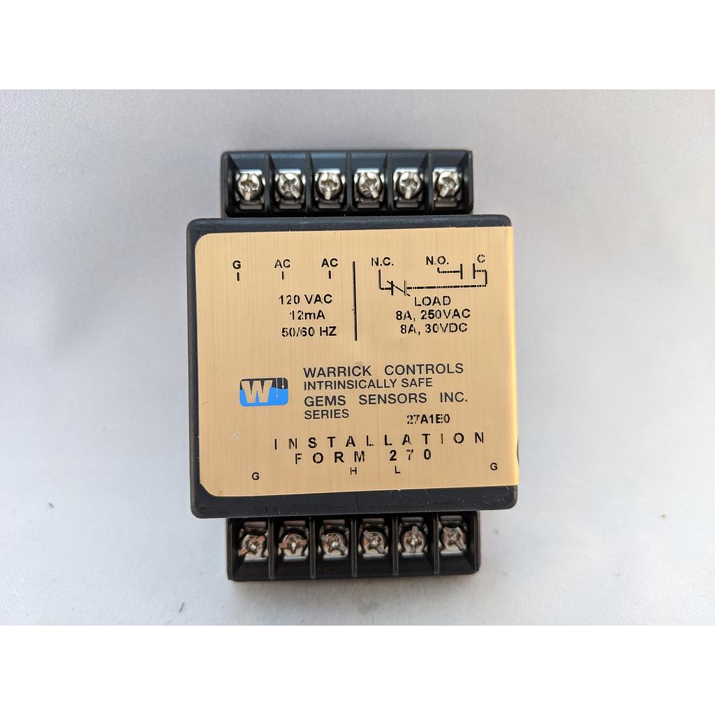 LEVEL CONTROL 120VAC 3K OHM SENSITIVITY, NEMA 1 ENCLOSURE