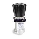 SPRINGLOADED, HAND OPERATED, PRESSURE REDUCING REGULATOR W/INTEGRAL SELF RELIEVING VENT VALVE, SS BODY, 10-1500PSI OUTLET, VESPEL SEAT, BUNA O-RING, 1/4"NPT, 10000PSI MAX INLET, MS33649 PORT TYPE