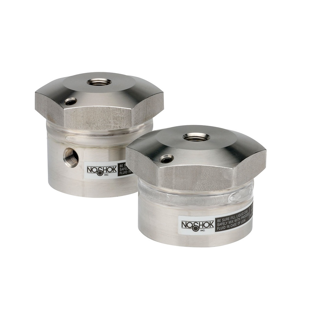 Type 29 High Volumetric Displacement, Non-Replaceable Diaphragm Seal, 1/2" Instrument, 1/2" Process, 1/4" Flushing Port w/ Plug