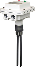 Bindicator Pulse Point II Extended Fork Probe, Advanced Electronics, 3/4 in NPT Conduit Entry w/Gen Purpose Approval, 1-1/2" NPT 316 SS Fitting, 120" 316 SS All Welded Construction Extension