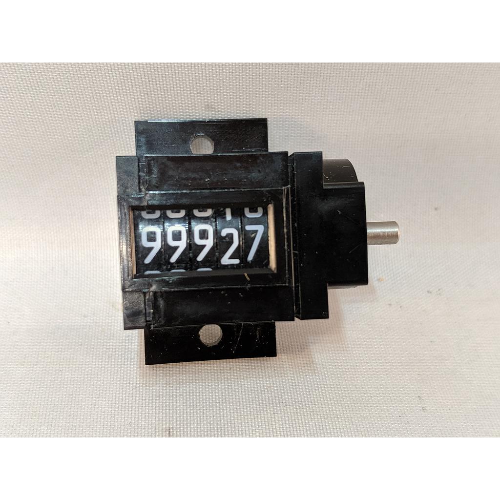 Veeder Root Counter, 0746045-401, Ratchet drive, 5 figures, flange case 