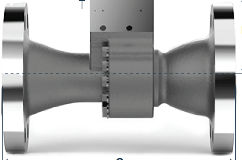 CV71 Dilating Disk Valve w/ Fisher 2502 / DVC600 / 67CFR