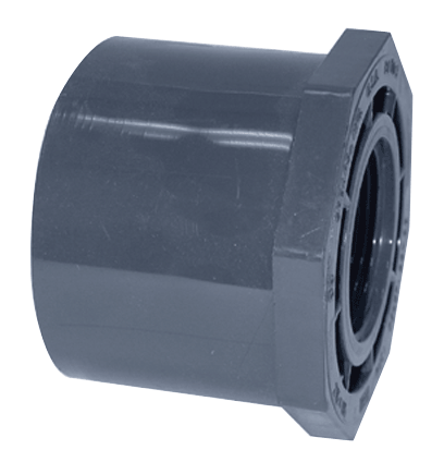 2-1/2"x2" BUSHING FLUSH RDCR MPTxFPT PVC SCH80