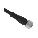 Cordset A-Code M12 Single Ended (MQDC1-5233)