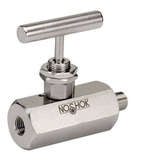 500 Series Standard, Soft Seat Needle Valve, 1/2" NPT, Male x Female, 316 SS, 0.187" Orifice