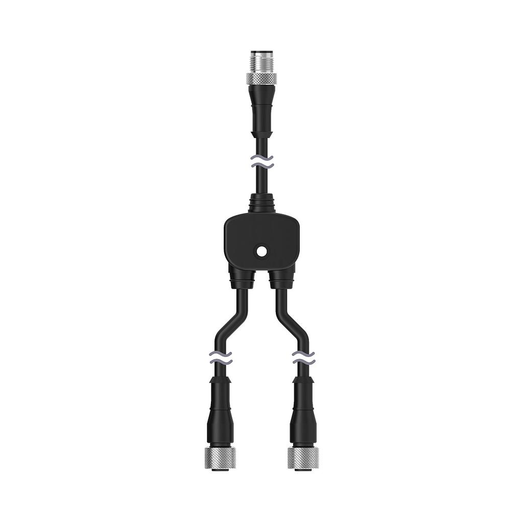M12 Quick Disconnect Splitter Cable (CSB-M12525M1251)