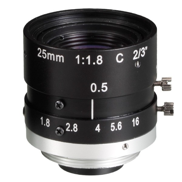 Megapixel C-Mount 25 mm Lens (LCF25LEVMP)