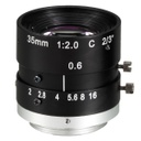 Megapixel C-Mount 35 mm Lens (LCF35LEVMP)