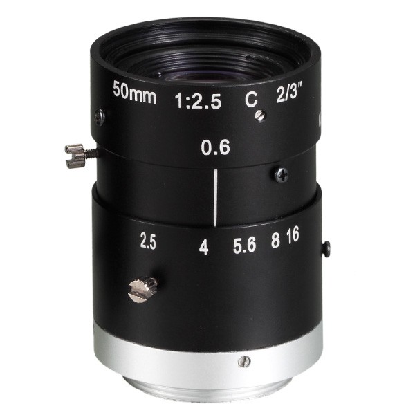 Megapixel C-Mount 50 mm Lens (LCF50LEVMP)