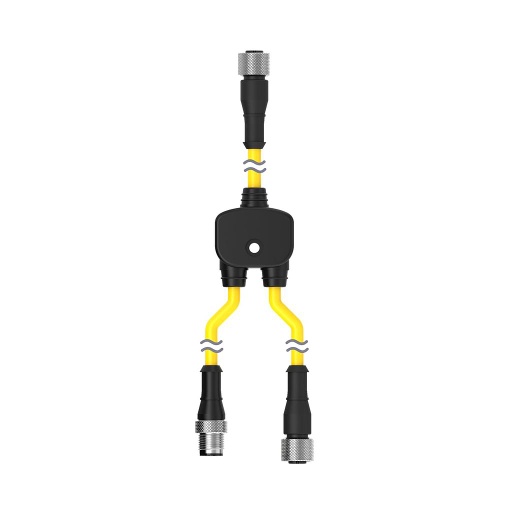 [25470] M12 Quick Disconnect Splitter Cable (CSS-M12F43M12M41M12F41)