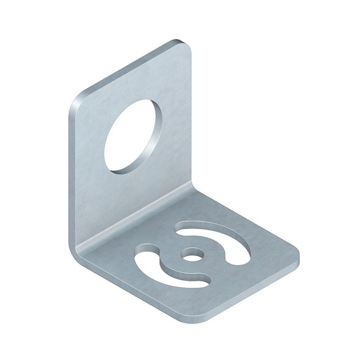 [11222] Bracket: Right Angle with 22mm Mouting Hole (SMBAMS22RA)