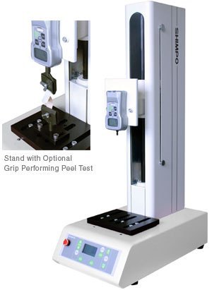 [FGS-220VC] Shimpo Vertical Motorized Test Stand, 220 lb (100 kg) Capacity, Force vs. Distance Data Output