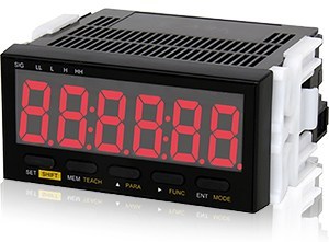 [DT-501XA-TRT-FVC] Shimpo Panel Meter Tachometer, 100-240 VAC Powered, NPN Output, Analog Output with 36 Pin Connection