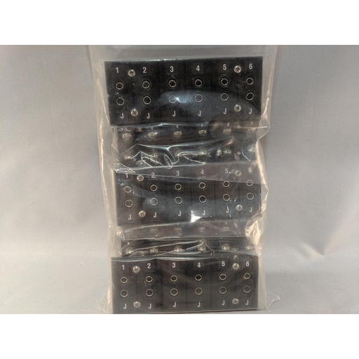 [HD40-J-000-H-06] T/C PANEL JACK TYPE J 6 JACKS