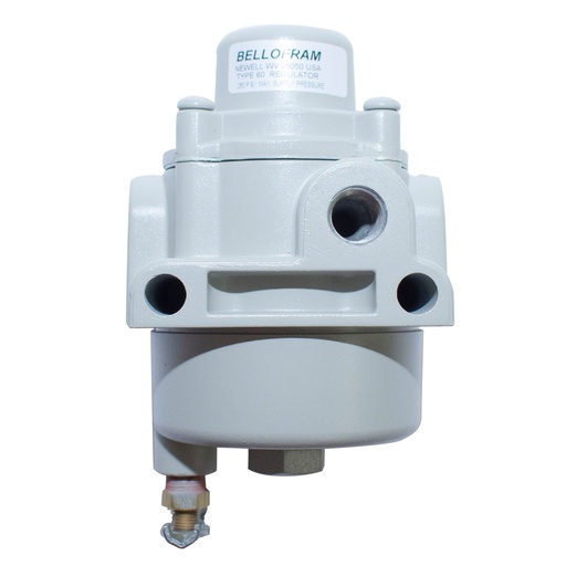 [960-070-000] Bellofram T60 Filter/Dripwell Regulator Factory Preset, 1/4" NPT, 0-20 psi