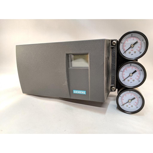 [6DR5220-0EN00-0AA4] SIEMENS PS2 POSITIONER 4-20MA/HART DOUBLE ACTING W/GAUGES SIEMENS
