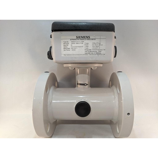 [7ME6510-2YJ11-1AA0] MAG5100W MAGNETIC FLOWMETER 2"CS FLANGES EBONITE LINER SIEMENS
