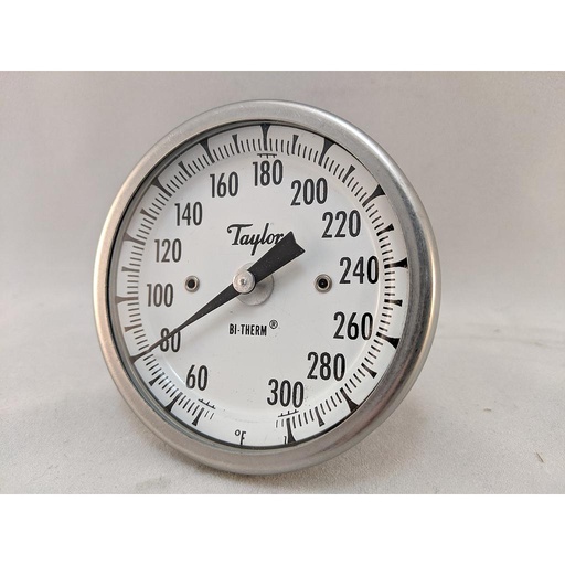 [BB3102E011] BI-METAL THERM 3"BACK CONNECTED 50/300F 2.5"STEM 1/2"NPT