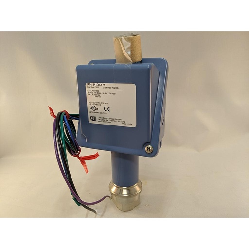 [H100-171-1530] 100 SERIES SPDT, 1-20PSI, 316SS DIA., 1/2"NPT, MANUAL RESET