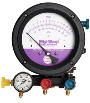 [845-5-NP] Mid-West Backflow Test Kit, 5-Valve w/Case and Fittings, Non-Potable Service