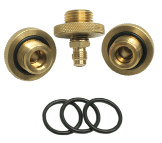 [110703] Mid-West Quick Connect Test Cock Adapter, 1/2 in NPT Quick Connect x 1/4 in Flare