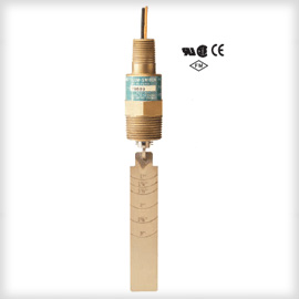 [29609] FS-550 Flow Switch, High Pressure, Brass Body, 302 SS Long Paddle