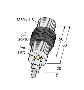 [2020000] Turck Capacitive Sensor (BC10-PT30-Y0X)