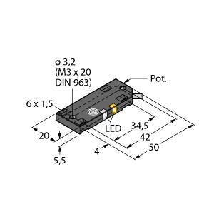 [2620116] Turck Capacitive Sensor (BC5-QF5.5-AP6X2/S250)