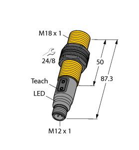 [2101100] Turck Capacitive Sensor (BCT5-S18-UP6X2T-H1151)