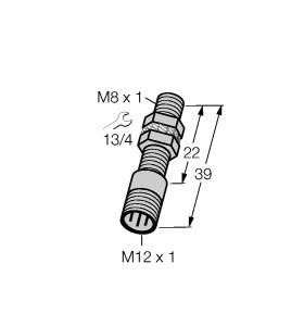 [1003620] Turck Inductive Sensor (BI1.5-EG08K-Y1-H1341)