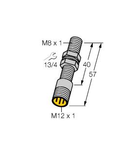 [1003502] Turck Inductive Sensor (BI1.5-EG08-Y1-H1341)