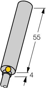 [16143] Turck Inductive Sensor (BI1.5-H08-AN6X)