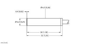 [10050] Turck Inductive Sensor (BI1.5-H6.5-Y1)
