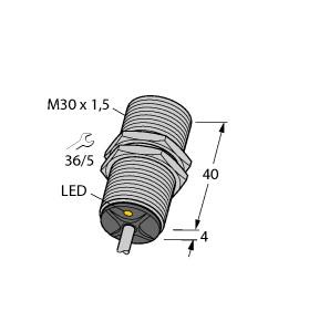 [46716] Turck Inductive Sensor (BI10-G30K-AN6X)