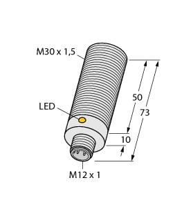 [4458000] Turck Inductive Sensor (BI10-S30-AD4X-H1141)