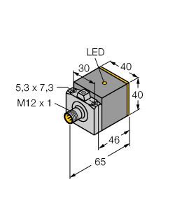 [4065000] Turck Inductive Sensor (BI15-CK40-Y1X-H1141)