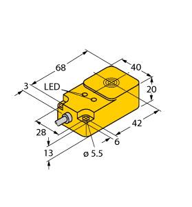 [4256250] Turck Inductive Sensor (BI15-Q20-ADZ32X2)