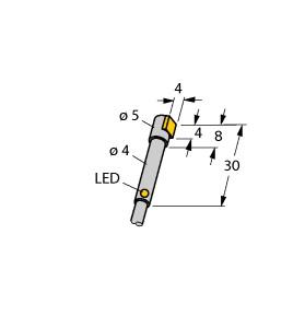 [4604002] Turck Inductive Sensor (BI1-HS540-AP6X 7M)